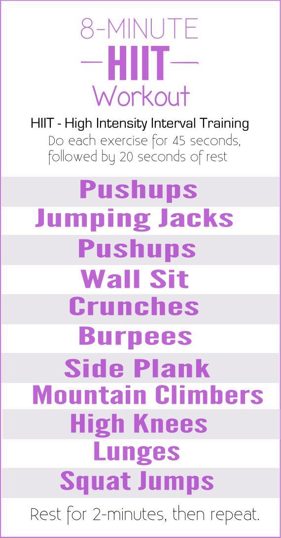 8-Minute HIIT Workout
