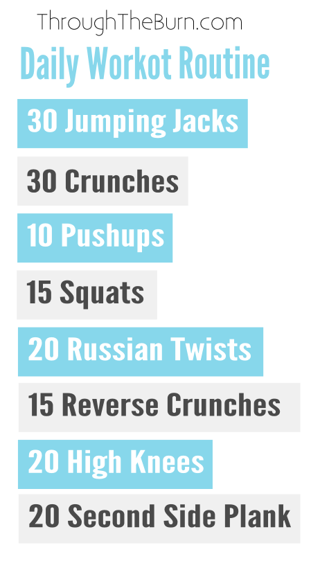Daily Workout Routine