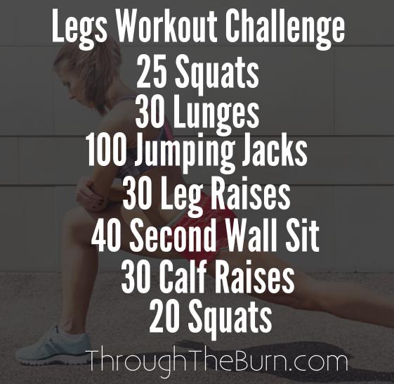 Legs Workout Challenge