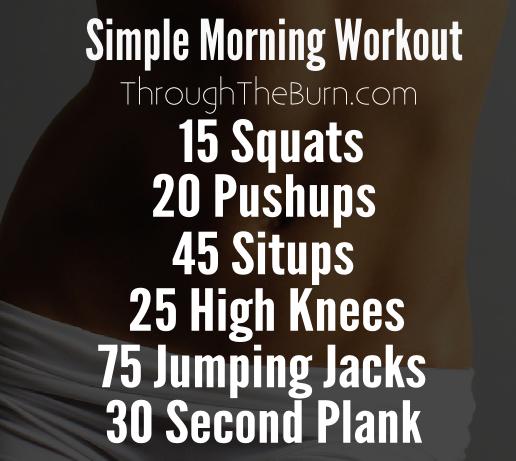 Simple Morning Workout