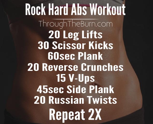 Rock Hard Abs Workout