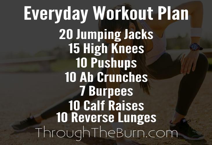 Everyday Workout Plan