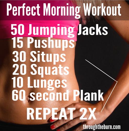 perfect morning workout